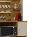 Cozinha Compacta Vini 2 Portas Nature e Off White