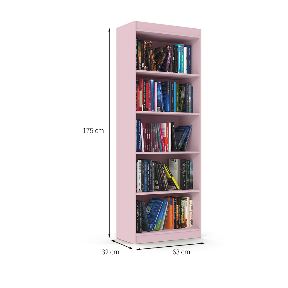 Estante Livreiro Encanto Rosa