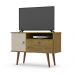 Rack Bancada Para TV 32 Pol Sala Yan Nature/Off White