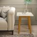 Mesa Lateral Paul Off White