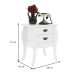 Mesa Lateral Premier Branco com Brilho Patrimar