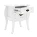 Mesa Lateral Premier Branco com Brilho Patrimar