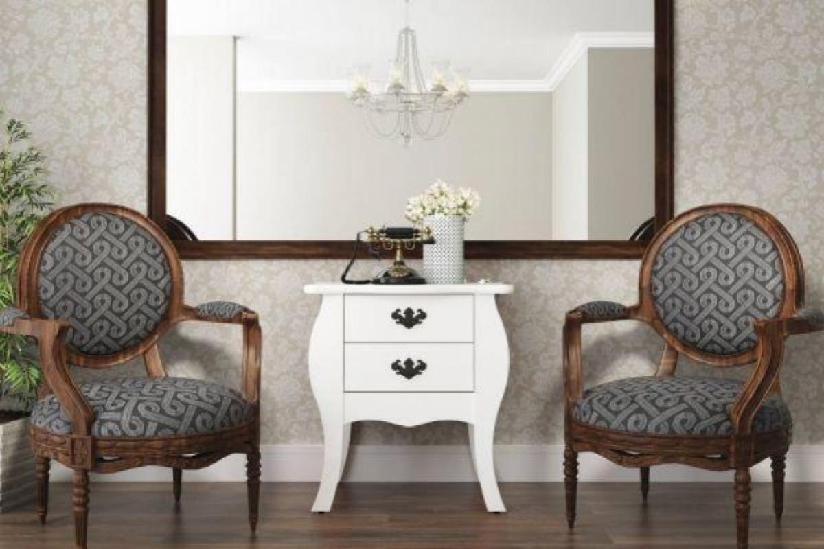 Mesa de Cabeceira Premier Branco