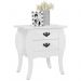 Mesa de Cabeceira Premier Branco