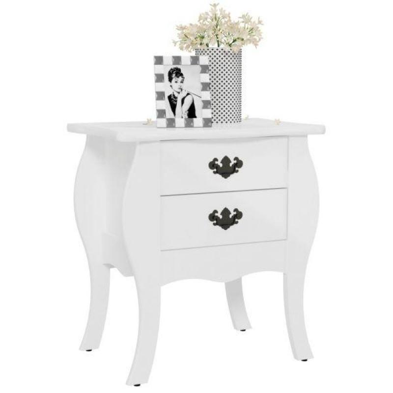 Mesa de Cabeceira Premier Branco