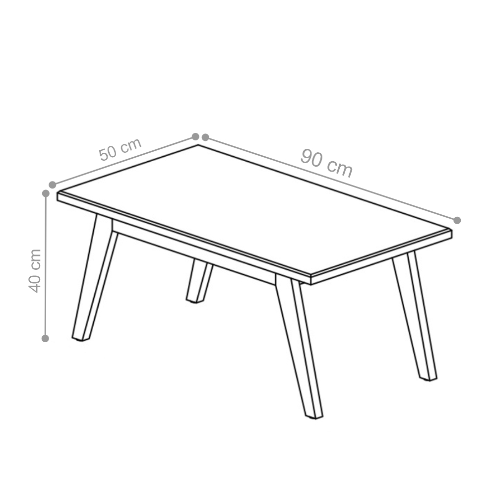 Mesa de Centro Paul Off White