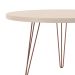 Mesa de Centro Redonda Evolution Off White