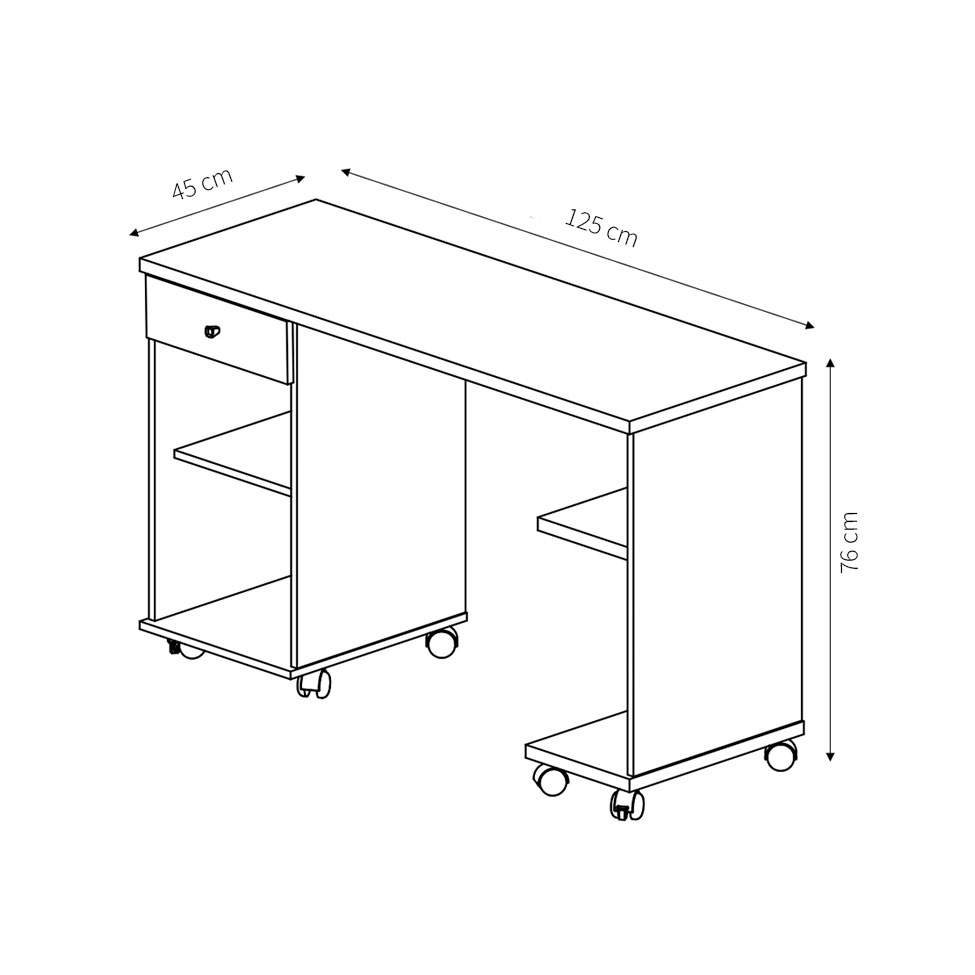 Mesa para Computador Million 1 GV Nature