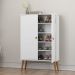 Sapateira Multiuso Spazio 02 Portas Branco - Patrimar