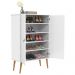Sapateira Multiuso Spazio 02 Portas Branco - Patrimar