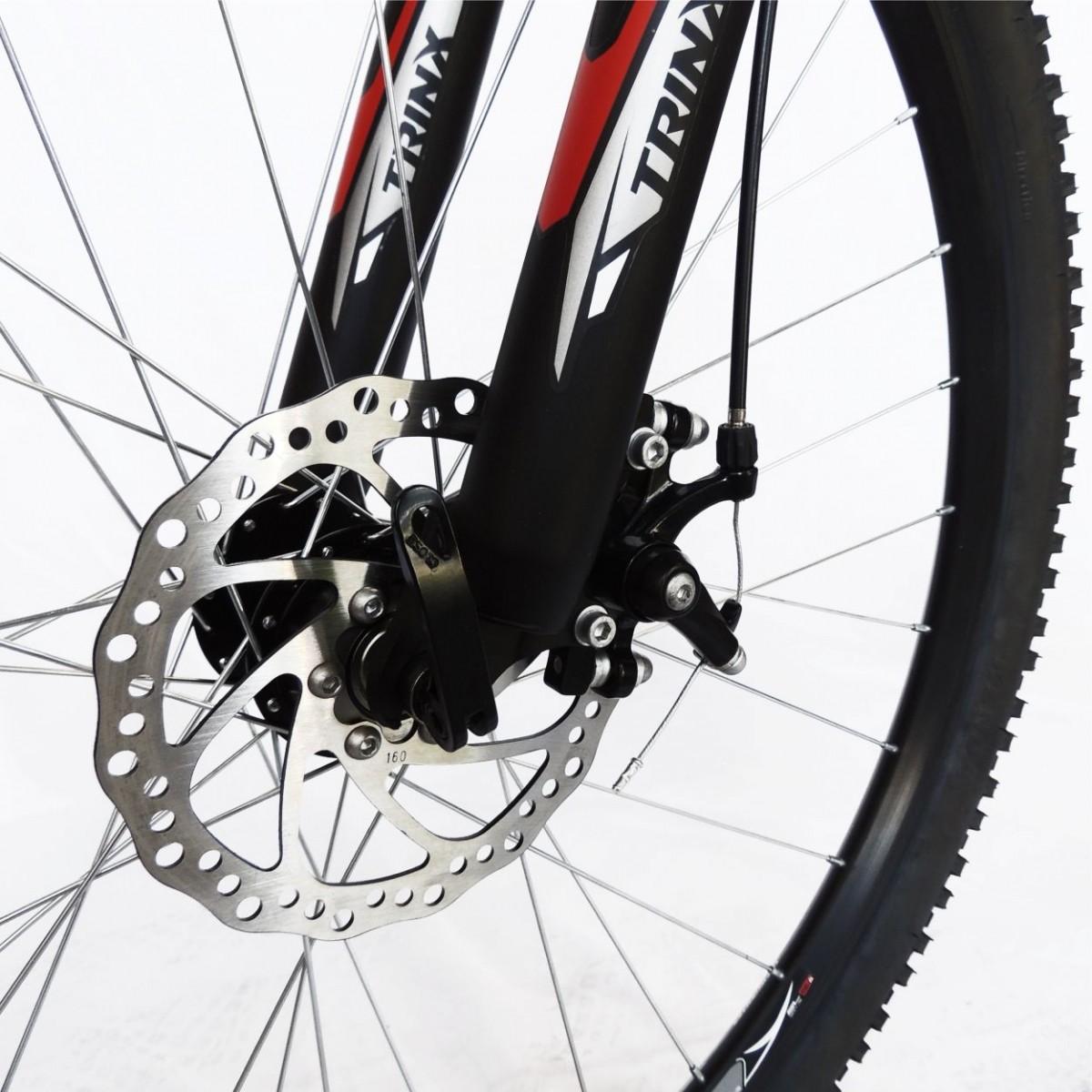 Bicicleta Trinx Obstale 2.0 Aro 29 Freio/DISC Susp 21V Kit Shimano Preto com Cinza