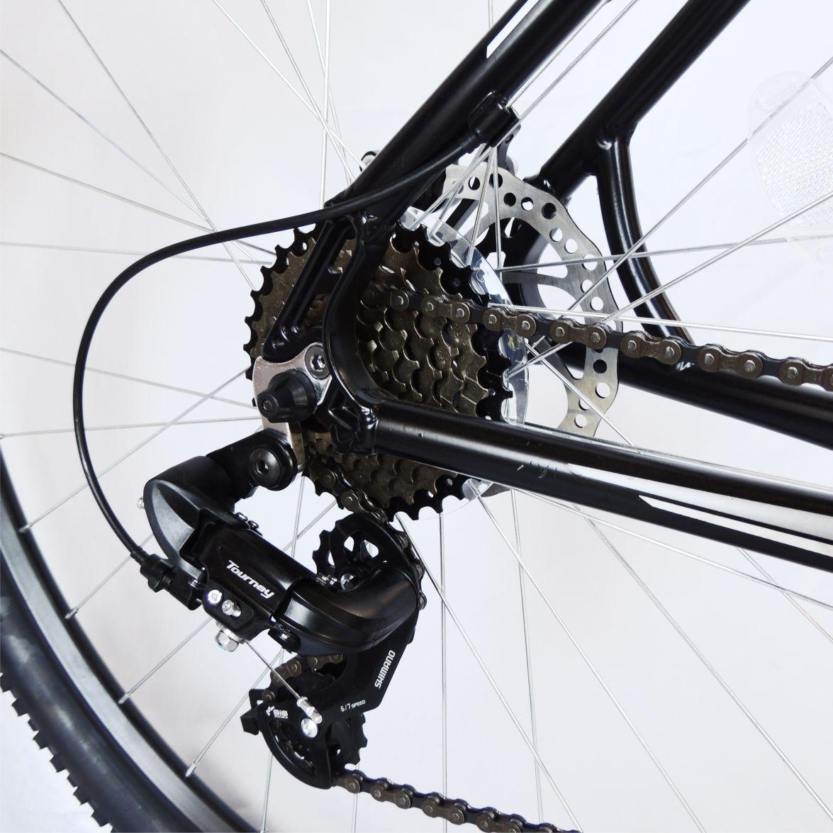 Bicicleta Trinx STI 2.0 Aro 29 Freio/DISC Susp 24V Kit Shimano Preto com Cinza