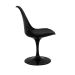 Cadeira Design Saarinen Pelegrin PEL-1855H Giratória Preta em ABS