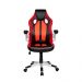 Cadeira Gamer Pelegrin PEL-3009 Couro PU Preta e Vermelha