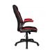 Cadeira Gamer Pelegrin PEL-3009 Couro PU Vermelha, Preta e Verde