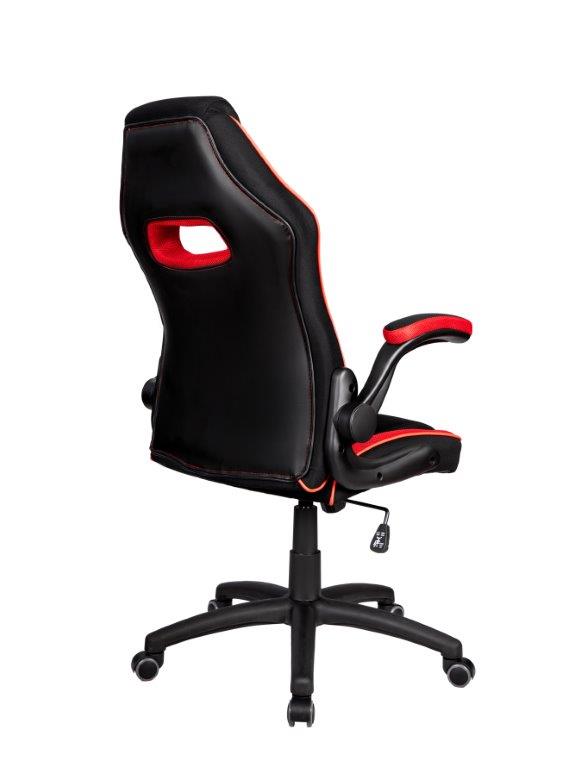 Cadeira Gamer Pelegrin PEL-3009 Couro PU Vermelha, Preta e Verde