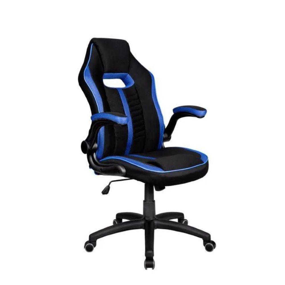 Cadeira Gamer Pelegrin PEL-3011 Preta e Azul