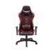 Cadeira Gamer Pelegrin em Couro PU Reclinável PEL-3003 Preta e Vermelha