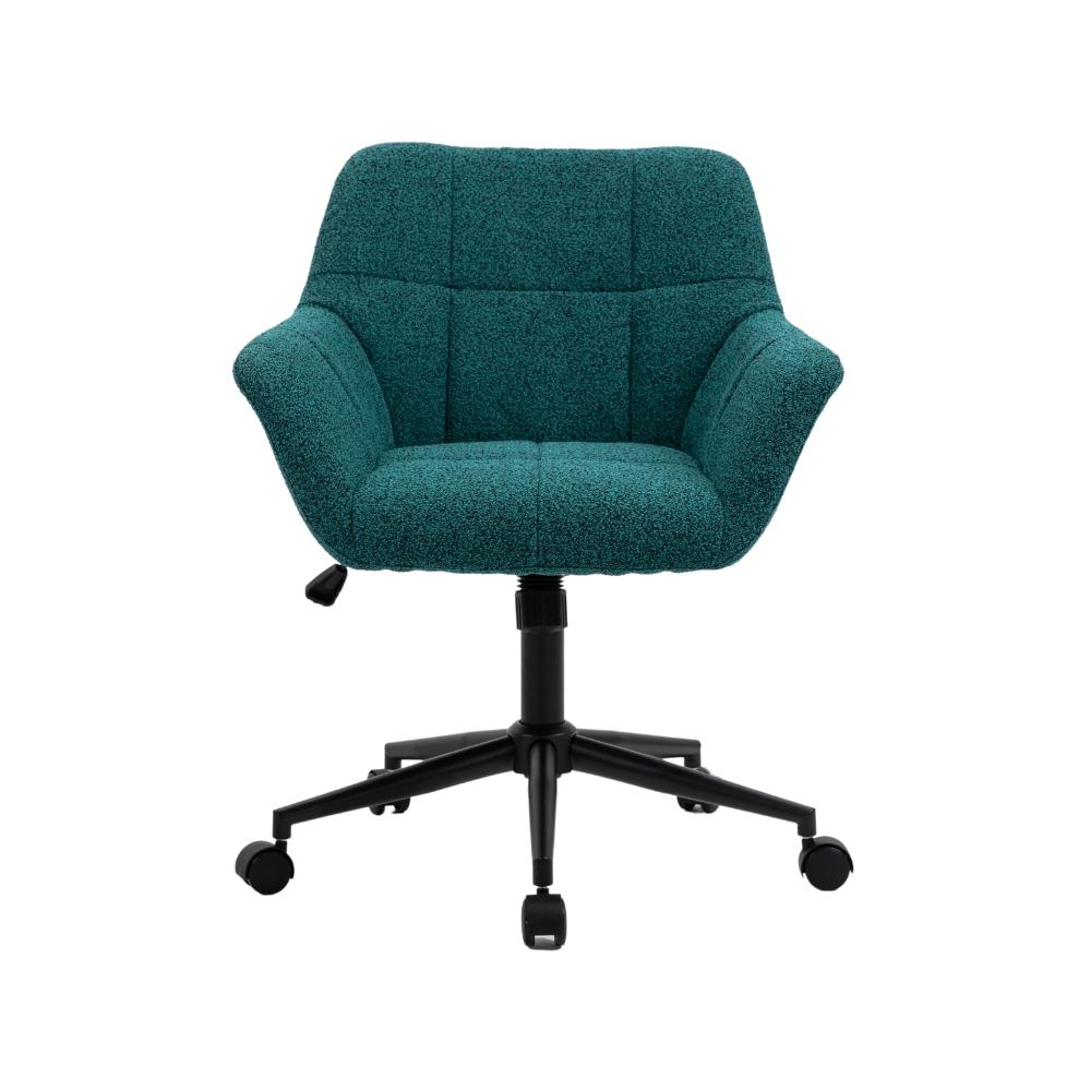 Cadeira Poltrona Giratória Pelegrin PEL-0202 Tecido Verde