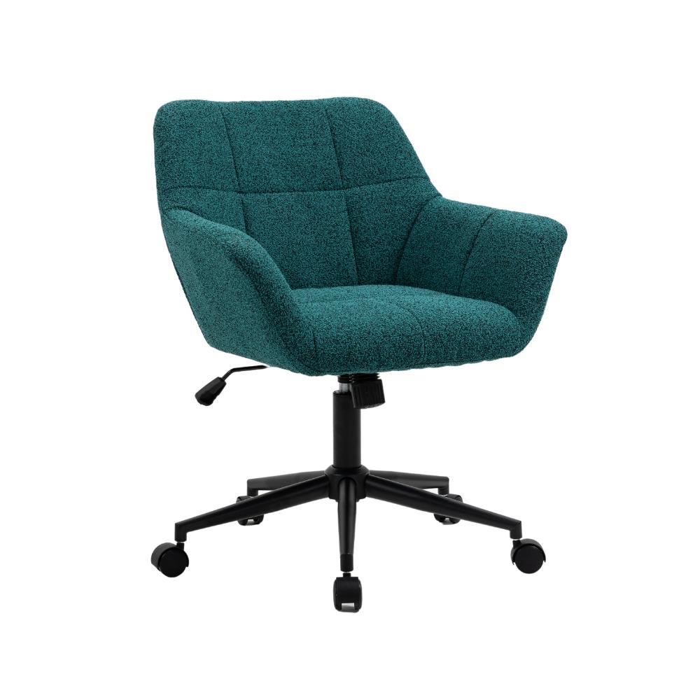 Cadeira Poltrona Giratória Pelegrin PEL-0202 Tecido Verde