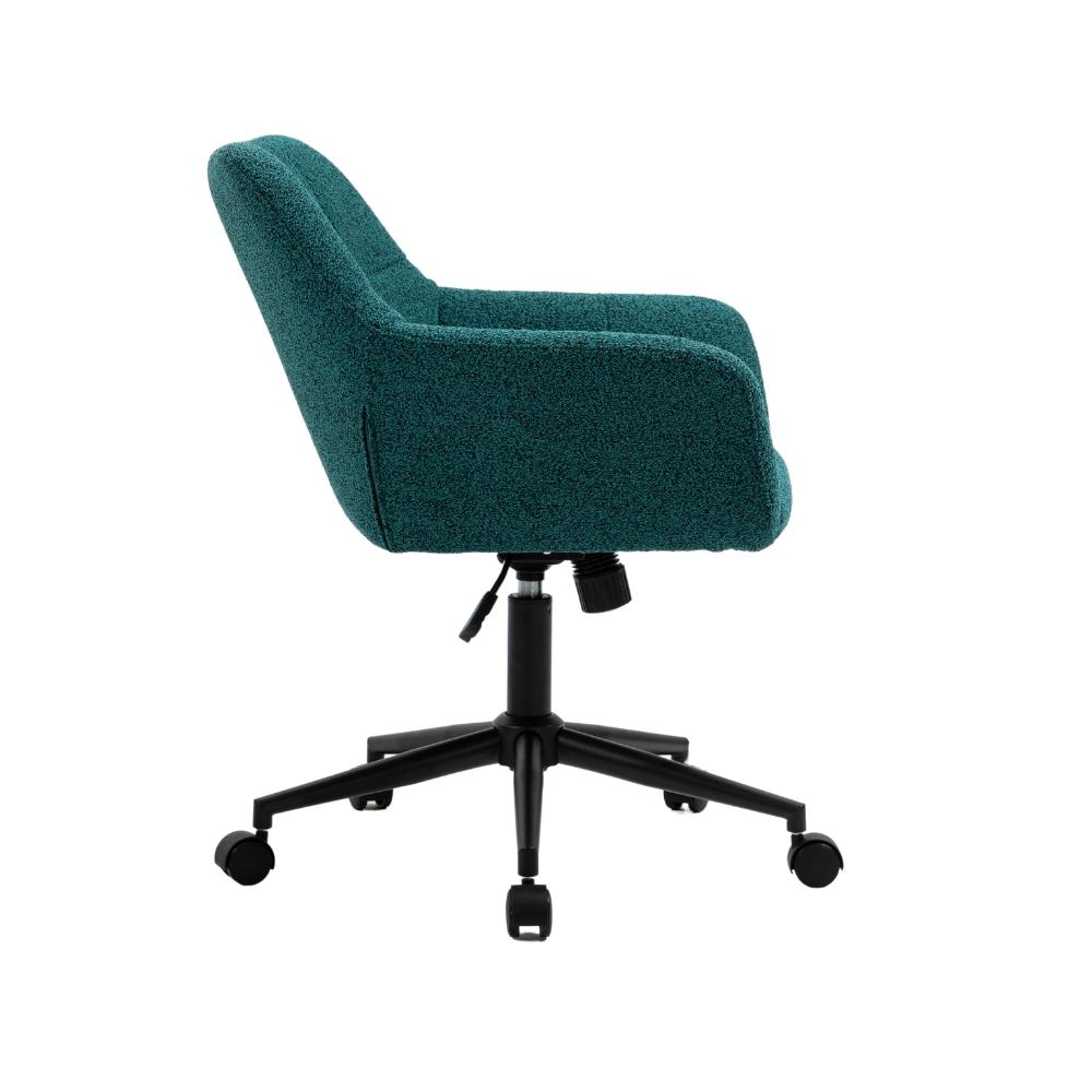 Cadeira Poltrona Giratória Pelegrin PEL-0202 Tecido Verde