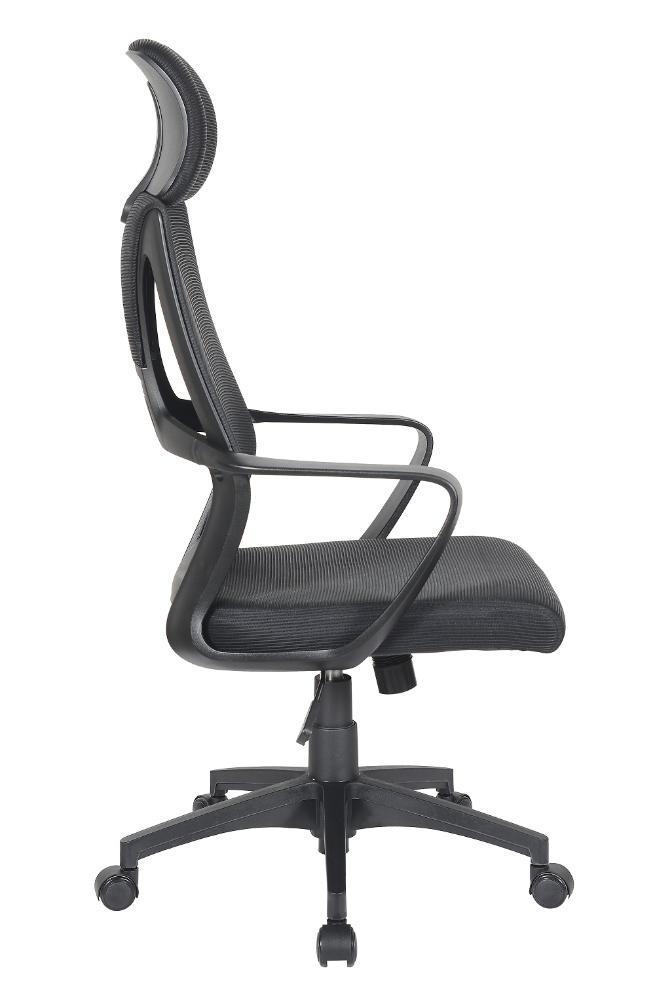 Cadeira Presidente Pelegrin PEL-0289 Tela Mesh Preta