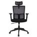 Cadeira Presidente Pelegrin PEL-2180 Tela Mesh Preta