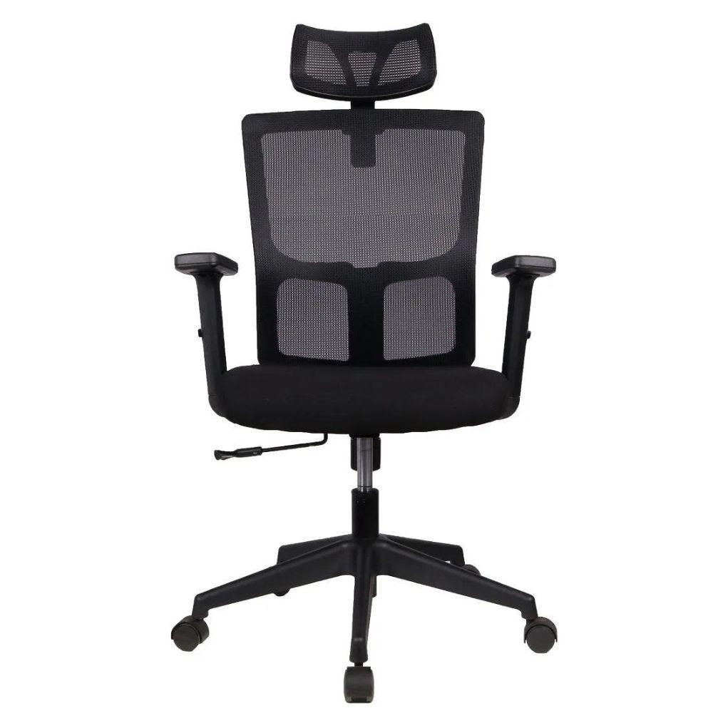 Cadeira Presidente Pelegrin PEL-2180 Tela Mesh Preta