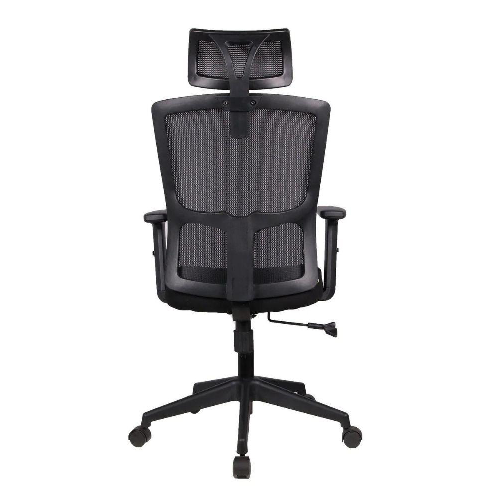 Cadeira Presidente Pelegrin PEL-2180 Tela Mesh Preta