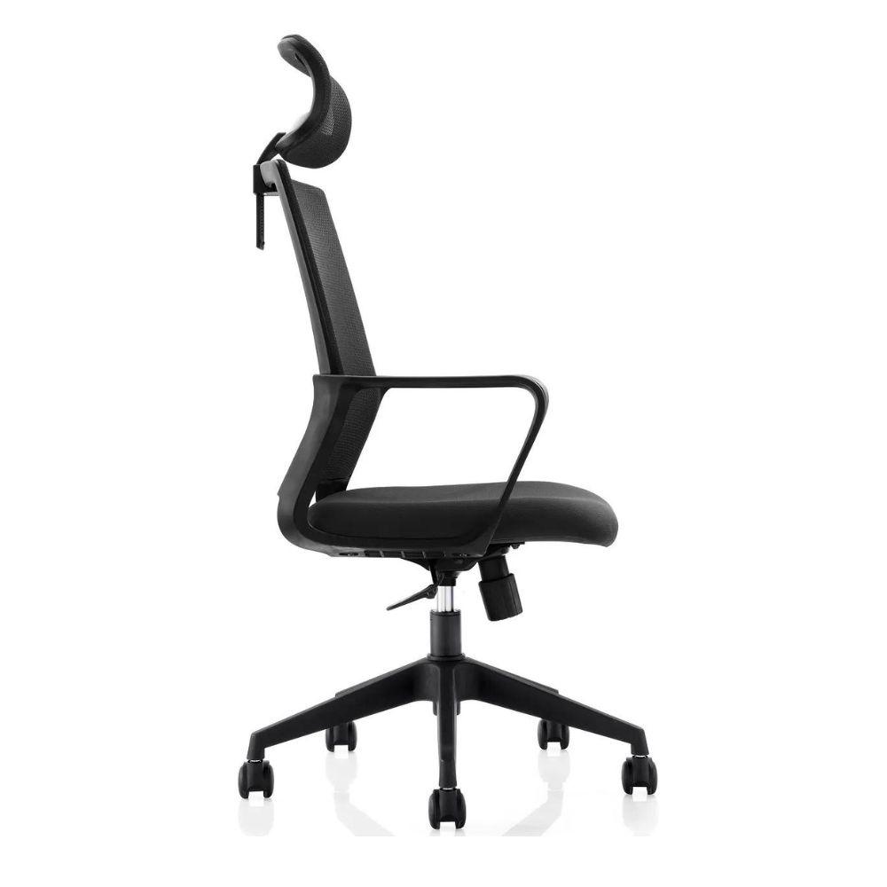 Cadeira Presidente Pelegrin Premium PEL-A106 Tela Mesh Preta