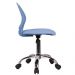 Cadeira Secretaria Kids Pelegrin PEL-3300 Tela Mesh Azul