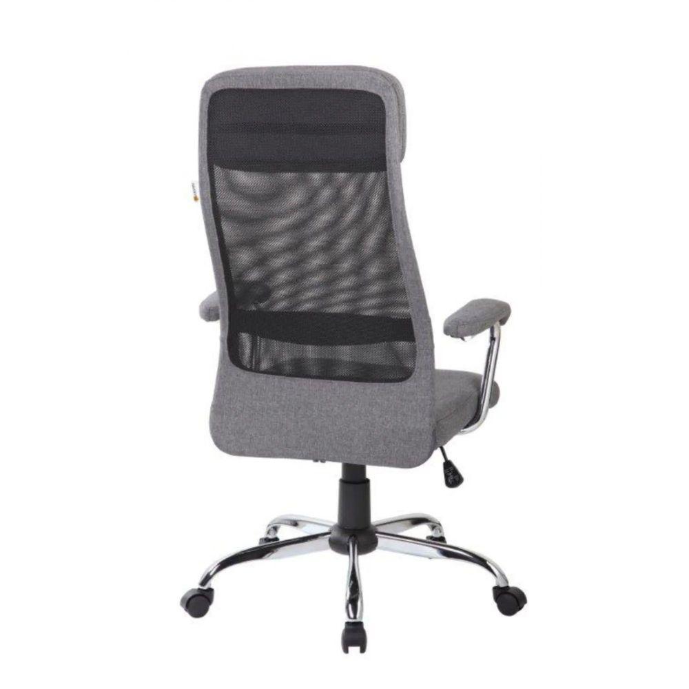 Cadeira de Escritório Presidente Pelegrin Pel-9025 Cinza