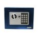 Cofre Eletrônico Digital Pequeno (17x23x17cm) Pelegrin CH-17EF Em Aço Azul