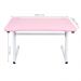 Conjunto Mesa Gamer Pelegrin PEL-008P Rosa e Cadeira Gamer Pelegrin PEL-3020 Rosa