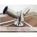 Lustre Finesse Com Base Pendente E Adornos Em Acrílico De Alto Brilho - Cor Cristal