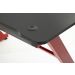 Mesa Gamer Pelegrin PEL-003P Preta e Vermelha Metal e MDF