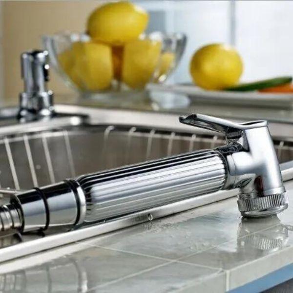 Torneira Gourmet Retrátil Com Misturador Monocomando Loomix P-026
