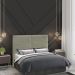 Cabeceira Casal 140 cm Barcel Veludo SL 940 Peer