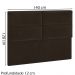Cabeceira Casal 140 cm Barcel Veludo SL 942 Peer