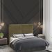 Cabeceira Casal 140 cm Barcel Veludo SL 945 Peer