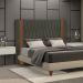Cabeceira Casal 140 cm Bella Linho SL 74 Peer