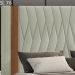 Cabeceira Casal 140 cm Bella Linho SL 76 Peer