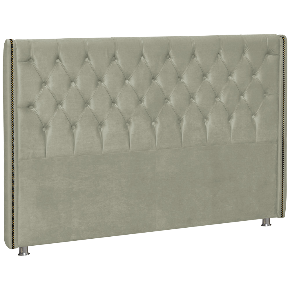 Cabeceira Casal 140 cm Firezz Veludo SL 940 Peer