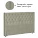 Cabeceira Casal 140 cm Firezz Veludo SL 940 Peer