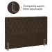 Cabeceira Casal 140 cm Firezz Veludo SL 942 Peer
