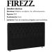 Cabeceira Casal 140 cm Firezz Veludo SL 944 Peer