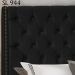 Cabeceira Casal 140 cm Firezz Veludo SL 944 Peer