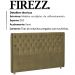 Cabeceira Casal 140 cm Firezz Veludo SL 945 Peer
