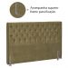 Cabeceira Casal 140 cm Firezz Veludo SL 945 Peer