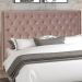 Cabeceira Casal 140 cm Firezz Veludo SL 949 Peer